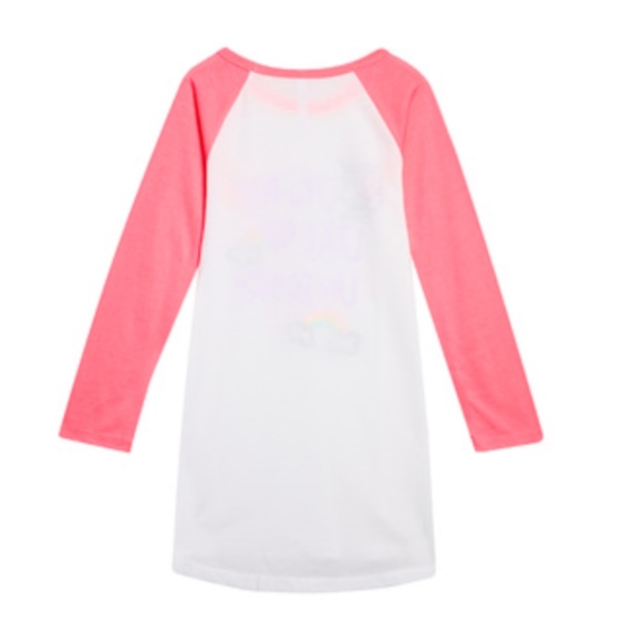 NWT Fabkids Pink and White Unicorn Pajamas - Picture 3 of 5